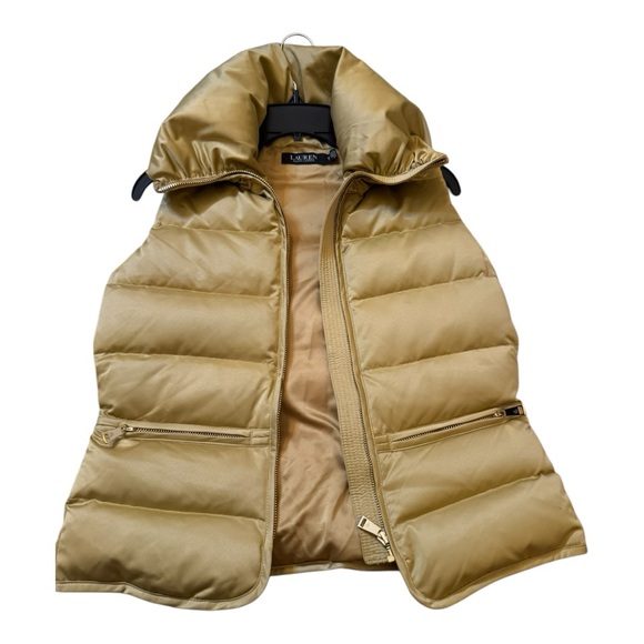 Lauren Ralph Lauren Satin Quilted Down Vest size XS - Picture 5 of 8